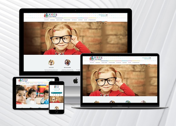 Kreş / Ana Okulu Web Paketi Soft Child