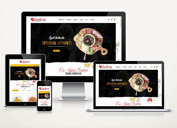 E-Ticaret Restaurant Paketi Soft Yumm v4.0