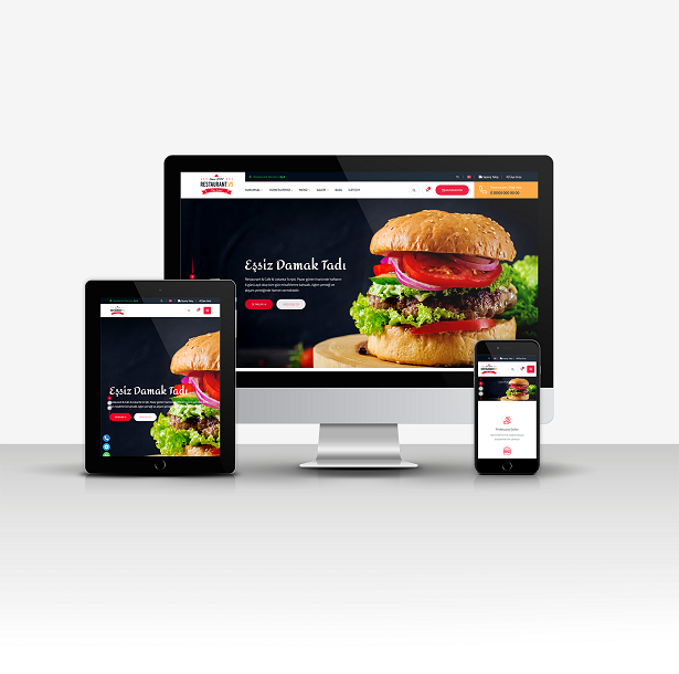 Cafe Restaurant Web Sitesi Pro 2