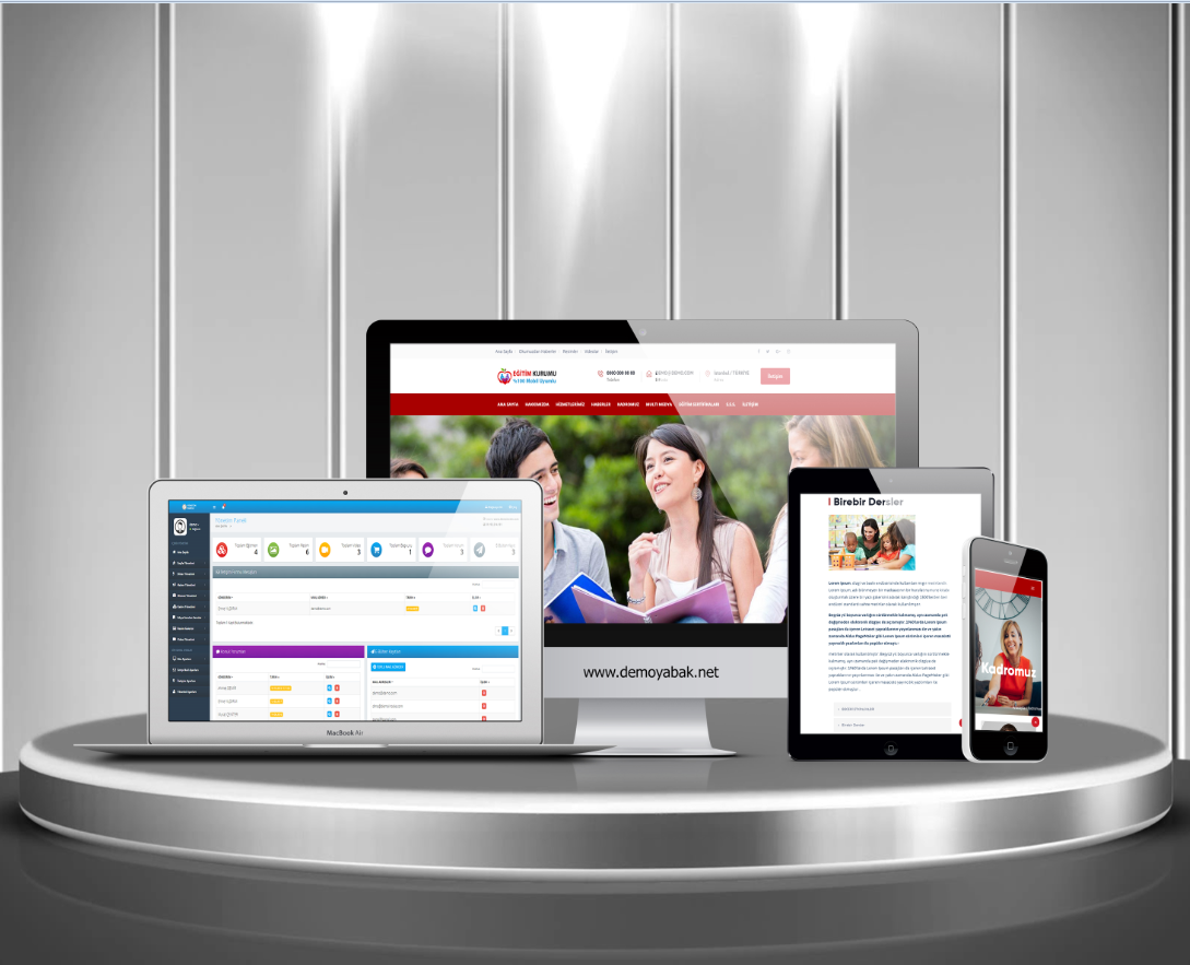 Eğitim Kurumları Web Paketi Soft Study v3