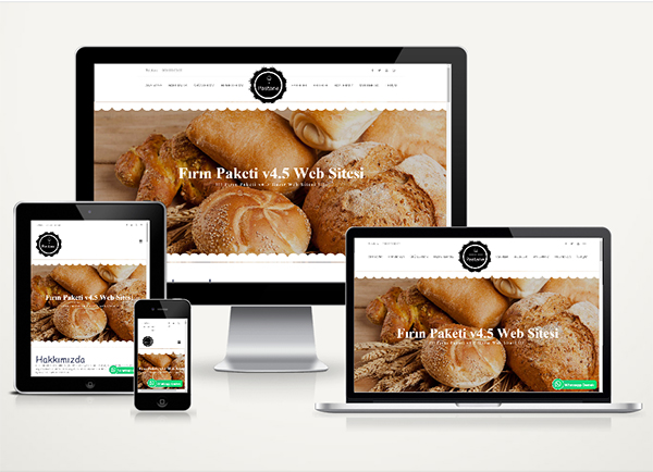 Pastane / Unlu Mamülleri Web Sitesi Soft v1.01