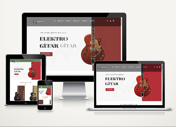 Müzik Aletleri E-Ticaret Paketi Soft Voll